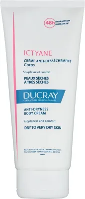 Ducray Ictyane - Увлажняющий крем для тела для сухой и очень сухой кожи