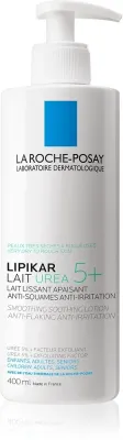La Roche-Posay Lipikar Lait Urea 5+ - Успокаивающее молочко для тела для сухой и раздраженной кожи, 400 мл