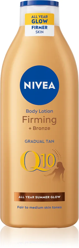 NIVEA Q10 Firming + Bronze - Тонизирующее молочко с укрепляющим эффектом, 400 ml