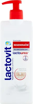 Lactovit LactoUrea - Восстанавливающее молочко для тела с дозатором, 400 мл