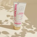 Topicrem UH BODY Ultra-Moisturizing Pearly Body - Лосьон для тела для чувствительной кожи с жемчужным сиянием, 200 ml — фото 2
