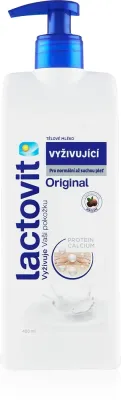 Lactovit Original - Питательное молочко для тела с дозатором, 400 мл