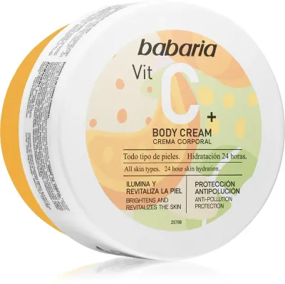 Babaria Vitamin C - Увлажняющий крем для тела для всех типов кожи, 400 мл