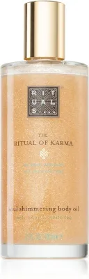 RITUALS The Ritual Of Karma - Масло с шиммером для подчеркивания загара, 100 мл