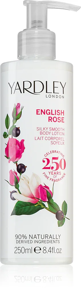 Yardley English Rose - смягчающее молочко для тела, 250 ml