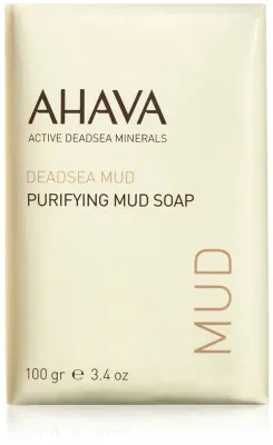 AHAVA Dead Sea Mud - очищающее грязевое мыло, 100 г