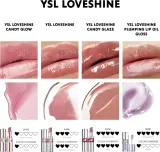 Yves Saint Laurent Loveshine Lipstick - Увлажняющая блестящая помада, оттенок 214 Wet Wava — фото 2