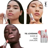 Yves Saint Laurent Loveshine Lipstick - Увлажняющая блестящая помада, оттенок 44 Nude Lavalliere — фото 4