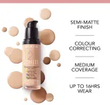Bourjois 123 Perfect - Тональный флюид для идеального вида, 30 мл, оттенок 54 Beige SPF 10 — фото 4