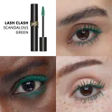 Yves Saint Laurent Lash Clash Extreme Volume - Тушь для ресниц, обеспечивающая максимальный объем, оттенок 03  Scandalous Green — фото 3