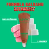 NYX Professional Makeup Smushy Matte Lip Balm - Бальзам для губ с матовым покрытием, 8 мл, оттенок Soft Smile — фото 4