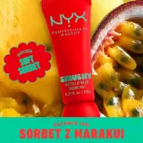 NYX Professional Makeup Smushy Matte Lip Balm - Бальзам для губ с матовым покрытием, 8 мл, оттенок Soft Sorbet — фото 3