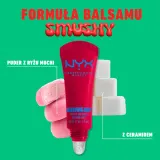 NYX Professional Makeup Smushy Matte Lip Balm - Бальзам для губ с матовым покрытием, 8 мл, оттенок Sassy Stuff — фото 4