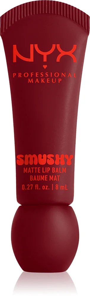 NYX Professional Makeup Smushy Matte Lip Balm - Бальзам для губ с матовым покрытием, 8 мл, оттенок Swipe 2 Smooth