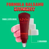 NYX Professional Makeup Smushy Matte Lip Balm - Бальзам для губ с матовым покрытием, 8 мл, оттенок Swipe 2 Smooth — фото 4