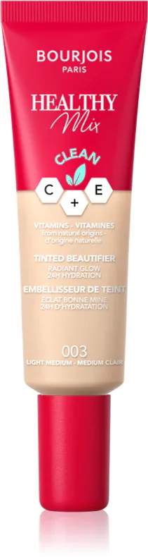 Bourjois Healthy Mix - Легкое увлажняющее тональное средство, 30 мл, оттенок 003 Light Medium