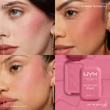 NYX Professional Makeup Buttermelt Blush - Пудровый румянец, 5 г, оттенок 06 For the Butta — фото 5