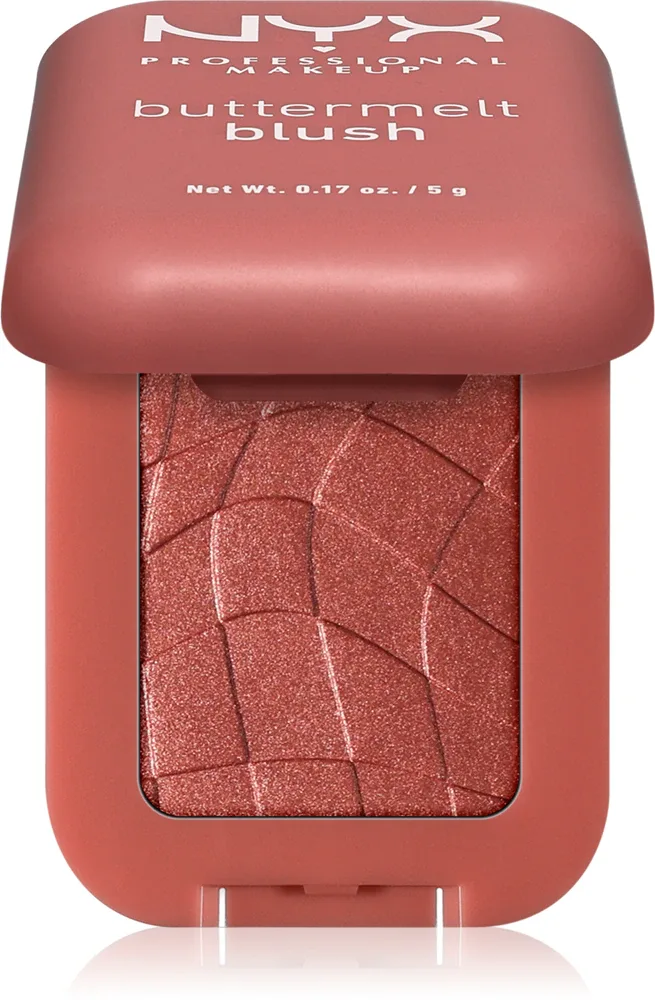 NYX Professional Makeup Buttermelt Blush - Пудровый румянец, 5 г, оттенок 09 Feeling Butta