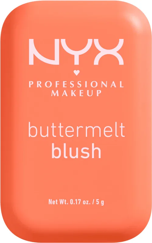 NYX Professional Makeup Buttermelt Blush - Пудровый румянец, 5 г, оттенок 03 Sooner The Butta