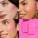 NYX Professional Makeup Buttermelt Blush - Пудровый румянец, 5 г, оттенок 01 My Butta Half — фото 5
