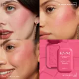 NYX Professional Makeup Buttermelt Blush - Пудровый румянец, 5 г, оттенок 08 Gettin Butta — фото 4