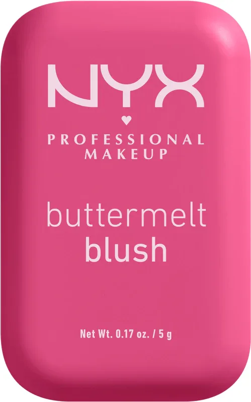 NYX Professional Makeup Buttermelt Blush - Пудровый румянец, 5 г, оттенок 07 Butta With Time