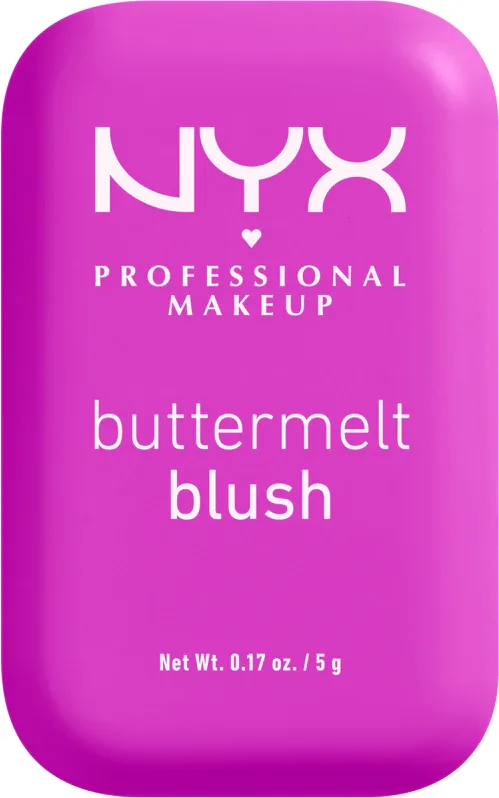 NYX Professional Makeup Buttermelt Blush - Пудровый румянец, 5 г, оттенок 12 All The Butta