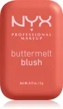 NYX Professional Makeup Buttermelt Blush - Пудровый румянец, 5 г, оттенок Butta Sunset Sorbet — фото 1