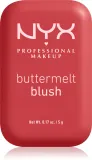 NYX Professional Makeup Buttermelt Blush - Пудровый румянец, 5 г, оттенок Butta Than Coral — фото 1