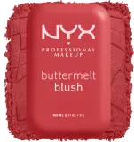 NYX Professional Makeup Buttermelt Blush - Пудровый румянец, 5 г, оттенок Butta Than Coral — фото 2