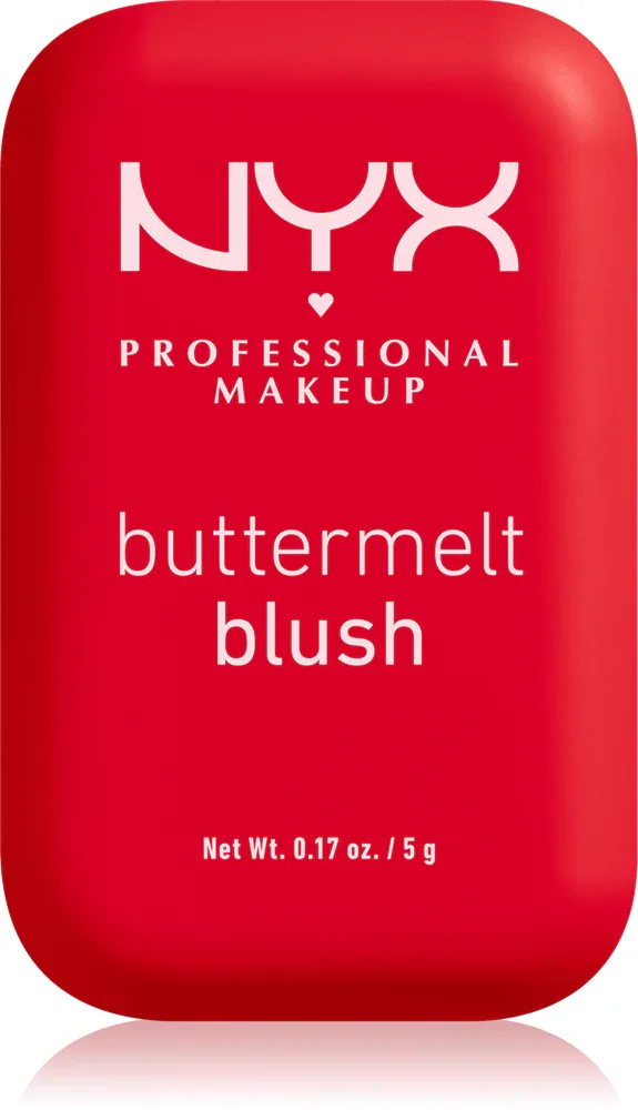 NYX Professional Makeup Buttermelt Blush - Пудровый румянец, 5 г, оттенок Butta Cherry Pop