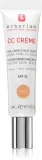 Erborian CC Creme Centella Asiatica - Крем для лица, выравнивающий тон и осветляющий кожу SPF 25, маленькое упаковочное, 15 мл, оттенок Doré — фото 1