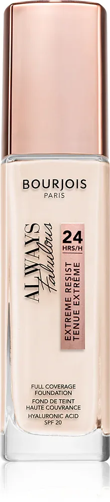 Bourjois Always Fabulous - Тональная основа с защитным фактором SPF 20, 30 мл, оттенок 115 Golden Ivory