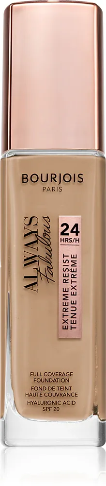 Bourjois Always Fabulous - Тональная основа с защитным фактором SPF 20, 30 мл, оттенок 210 Vanille