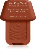 NYX Professional Makeup Buttermelt Bronzer - Бронзирующий крем, 5 г, оттенок 7.5 Butta Match — фото 1