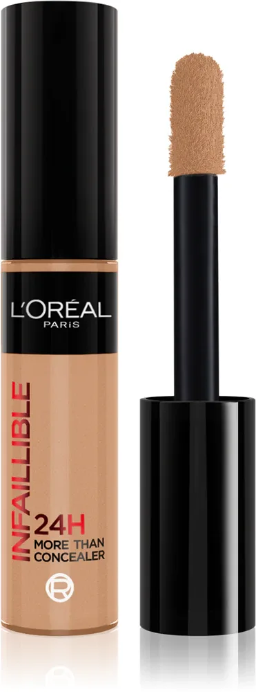 L’Oreal Paris Infaillible 24h More Than Concealer - Корректор с матовым покрытием, 11 мл, оттенок 330 Pecan / 330 Warm Doré