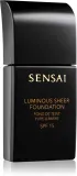 Sensai Luminous Sheer Foundation - Тональная основа с SPF 15, осветляющая, 30 мл, оттенок LS103 Sand Beige — фото 1
