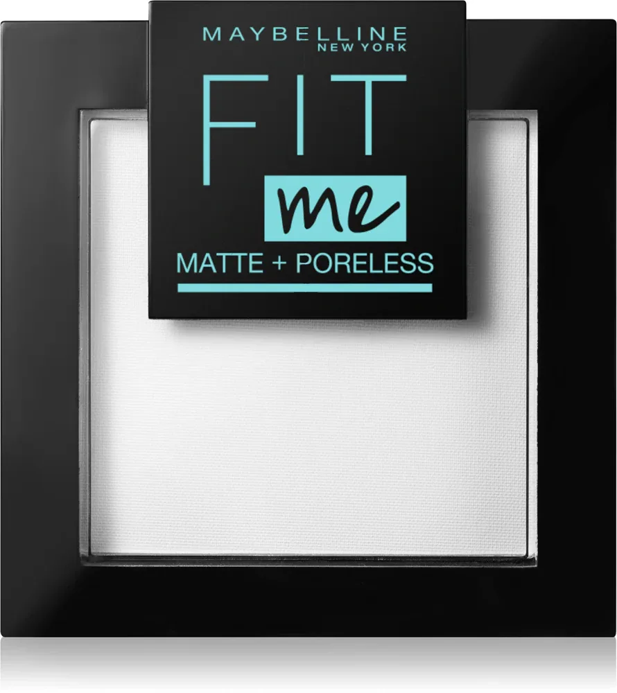 MAYBELLINE NEW YORK Fit Me! Matte+Poreless - Пудра матирующая, 9 г, оттенок 090 Translucent