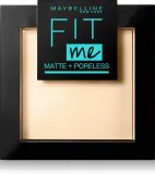 MAYBELLINE NEW YORK Fit Me! Matte+Poreless - Пудра матирующая, 9 г, оттенок 115 Ivory — фото 1