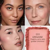 NARS MINI NEW Blush - Долговременная румяна для скул - мини, 2.6 г, оттенок ORGASM — фото 2