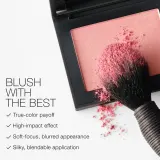 NARS MINI NEW Blush - Долговременная румяна для скул - мини, 2.6 г, оттенок ORGASM — фото 5