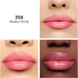 GUERLAIN KissKiss Bee Glow - Питательный увлажняющий бальзам для губ, 3.2 г, оттенок 358 Pearly Rose — фото 3