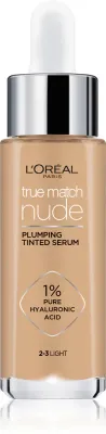 L’Oreal Paris True Match Nude Plumping Tinted Serum - Сыворотка для выравнивания тона кожи, 30 мл
