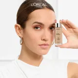 L’Oreal Paris True Match Nude Plumping Tinted Serum - Сыворотка для выравнивания тона кожи, 30 мл, оттенок 4-5 Medium — фото 7