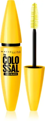 MAYBELLINE NEW YORK The Colossal 100% Black - Тушь для ресниц, 10.7 мл