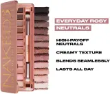 Urban Decay Naked3 - Палетка теней для век с кисточкой, 12 г — фото 5