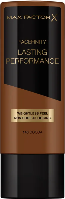 Max Factor Facefinity Lasting Performance - Тональная основа для долговременного эффекта, 35 мл, оттенок 140 Cocoa