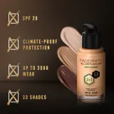 Max Factor Facefinity All Day Flawless - Тональная основа с защитой SPF 20, 30 мл, оттенок 62 Warm Beige — фото 4