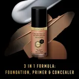 Max Factor Facefinity All Day Flawless - Тональная основа с защитой SPF 20, 30 мл, оттенок C50 Natural Rose — фото 4