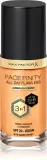 Max Factor Facefinity All Day Flawless - Тональная основа с защитой SPF 20, 30 мл, оттенок 78 Warm Honey — фото 1